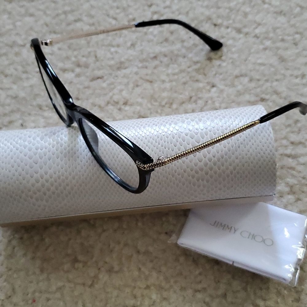 JIMMY CHOO Women's JC217 54mm Optical Frames - Picture 4 of 11